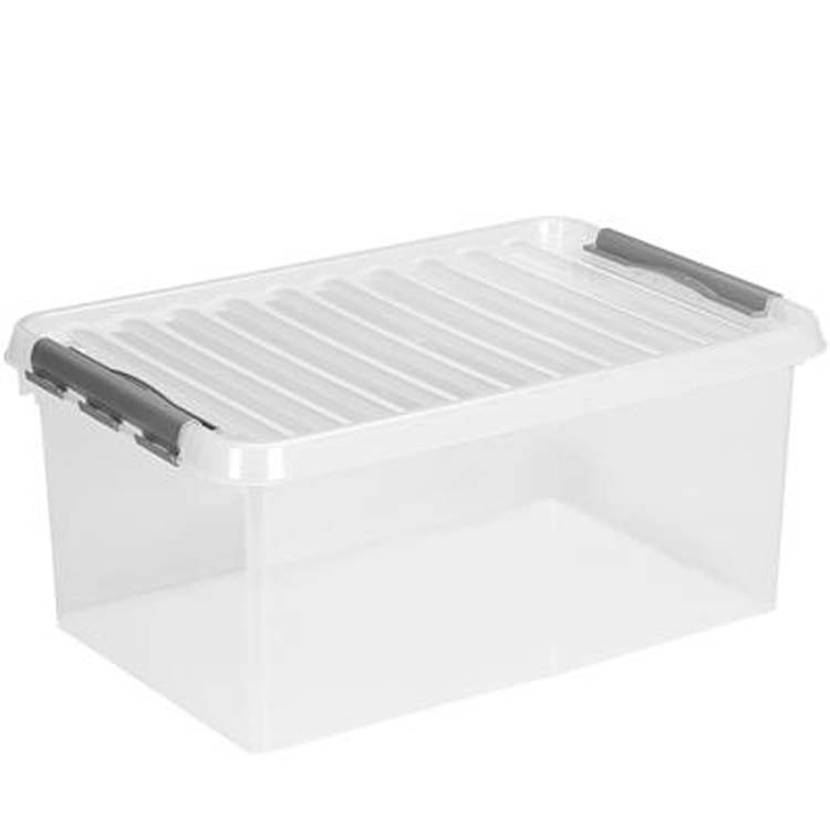 Q-Line box 45L transparent métal 60x40x26 cm