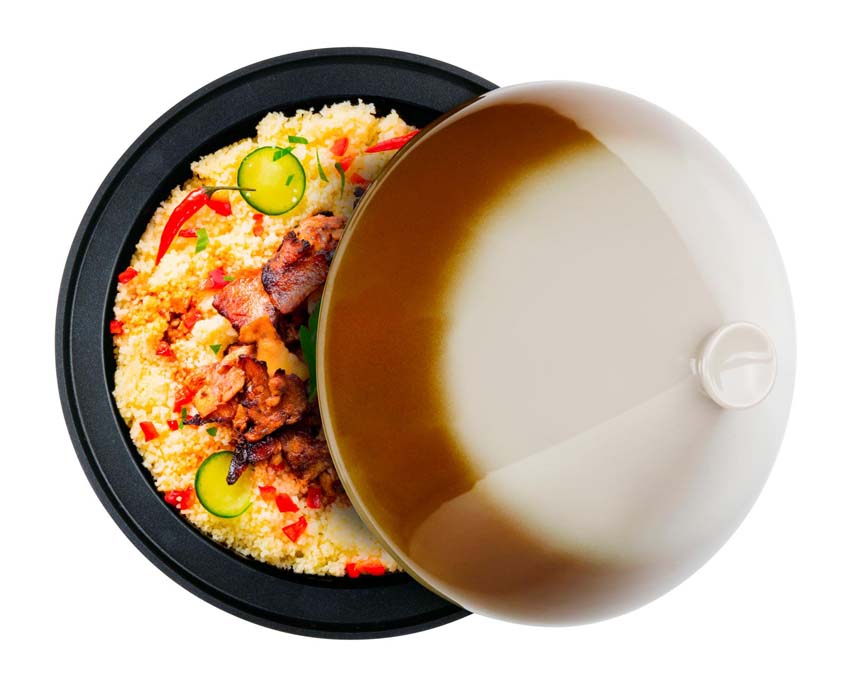 Tajine Alpina noire 2,5 litres