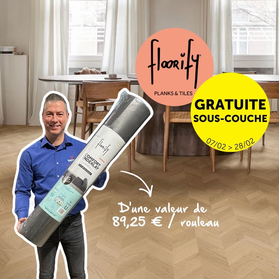 Promotion sous-couche Floorify