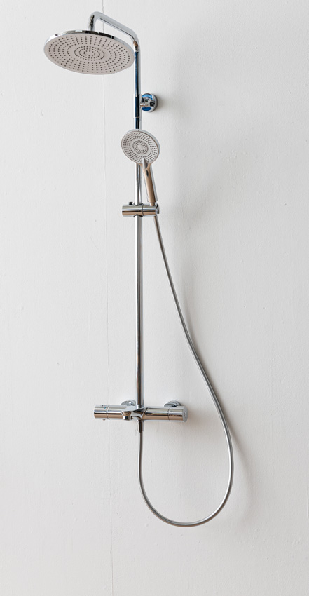 Colonne de baignoire et douche Hoax thermostatique chrome