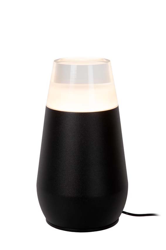 Borne extérieur Logo - noir - 1x9W - 2700K - IP54