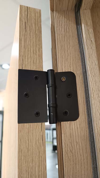 Complete binnendeur Realwood Oak 201,5x73cm tubespaan omkeerbaar + deurkast 20cm