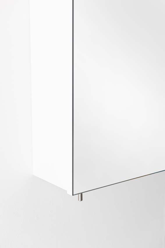 Spiegelkast Tibo/Tony wit 140x70cm