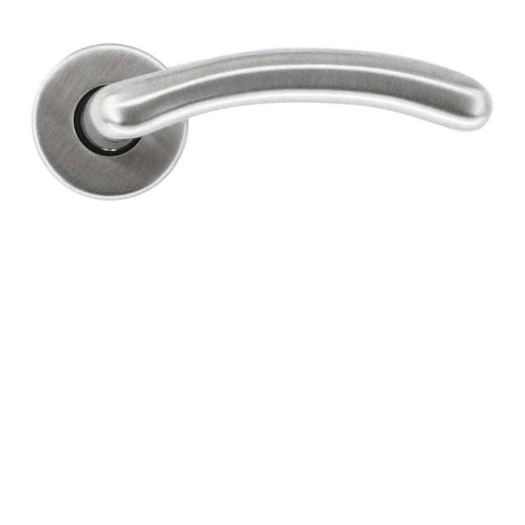 Deurkruk pro andria inox look zonder rozet