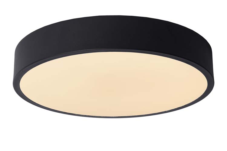 Plafonnier - Ø 30 cm - LED Dim. - 1x18W 2700K - 3 StepDim-Noir