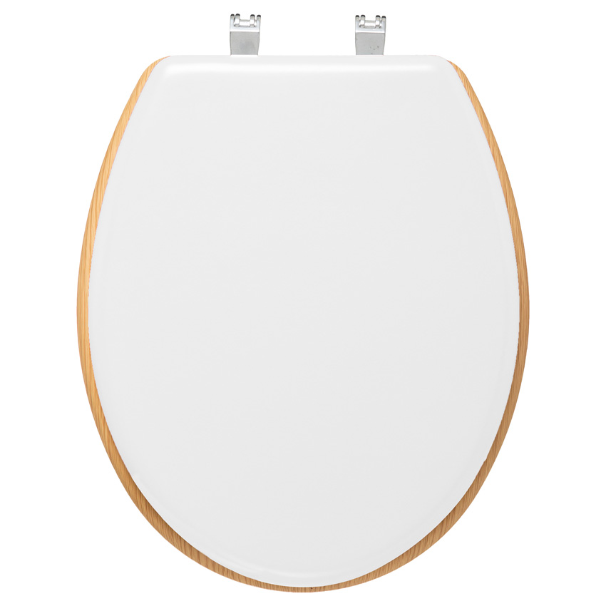 Siège de toilettes Milo blanc