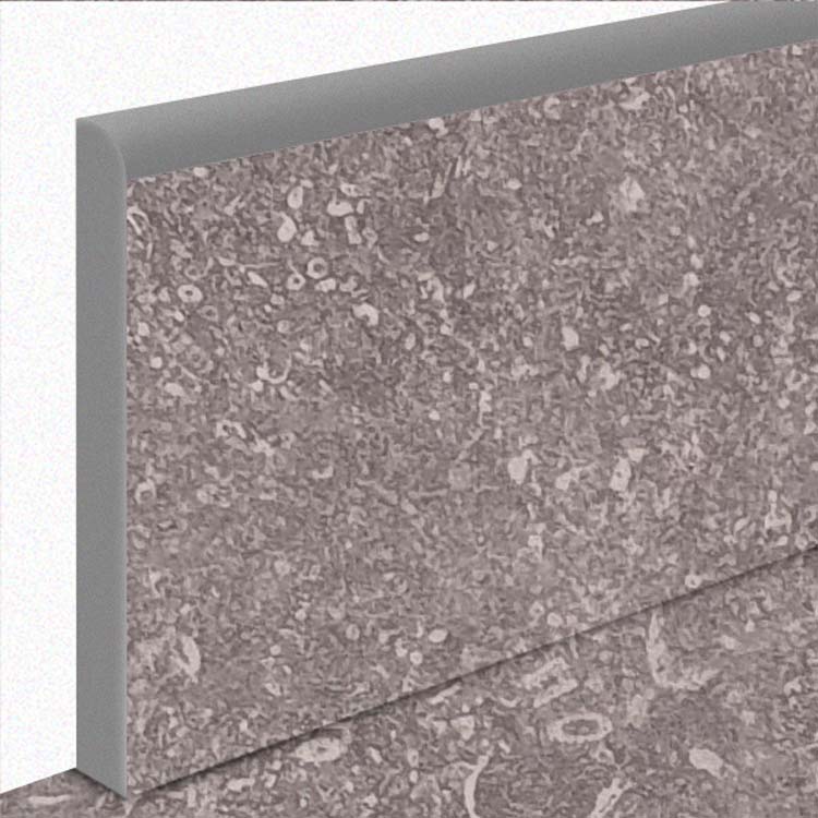 Plint Earth grigio 7 x 45 cm