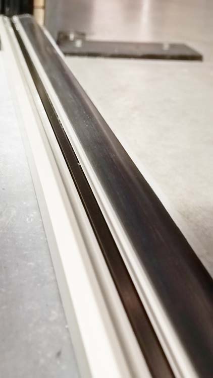 Porte extérieure alu Evora anthracite D sur mesure