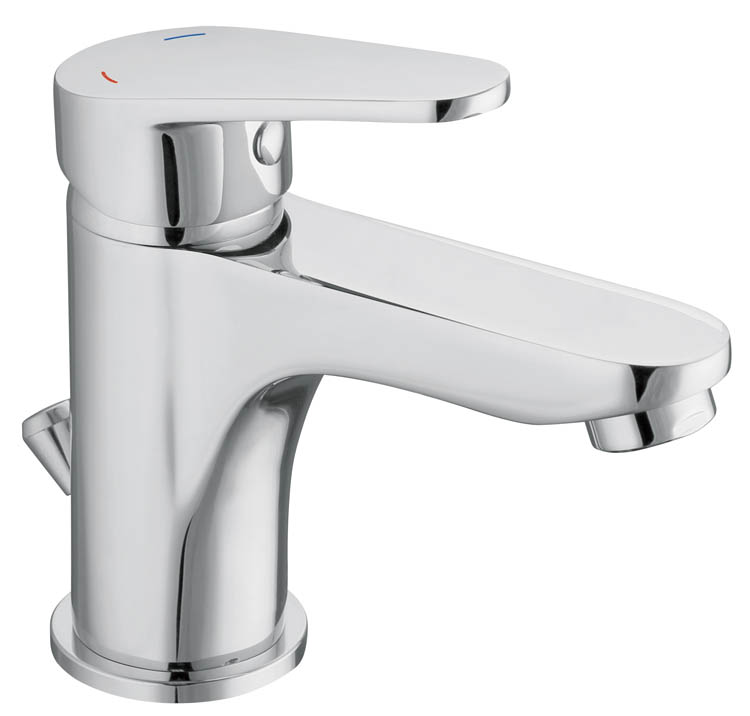 Wastafelkraan Flor chroom