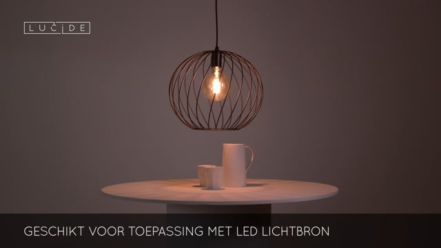 DANZA - Suspension - Ø 40 cm - 1xE27 - Noir DANZA - Suspension - Ø 40 cm - 1xE27 - Noir