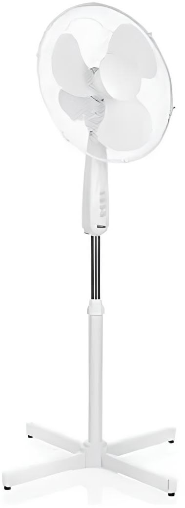 Statiefventilator 3 snelheden wit Ø40cm