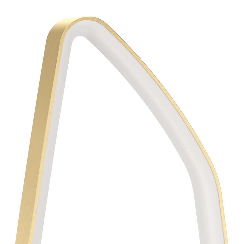 Lampadaire - Or - H150cm - LED - 1x25W - 3000K