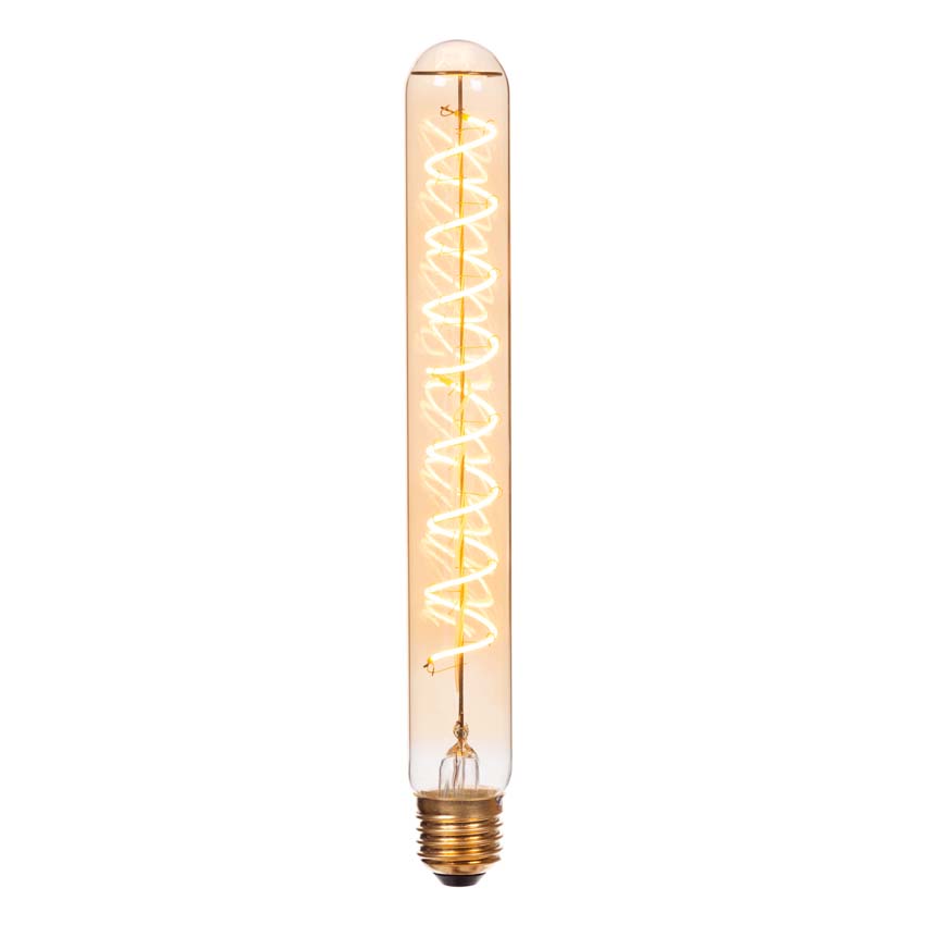 Lucide T32 - Filament lamp - H25cm - LED 3 StepDimbaar (Memory) - E27 - 1x4,9W 2200K - Amber