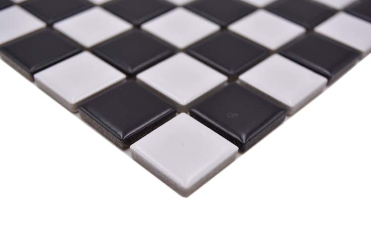 Mosaïque Damier mat 32,6x30cm