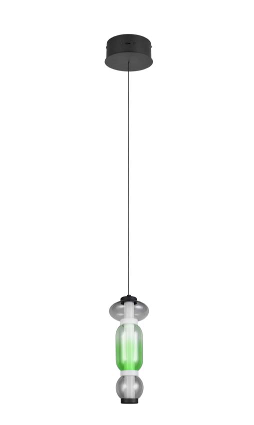 Suspension - Transparant - Ø15,5cm - Dimmable - LED - 1x8W - 2300-4000K