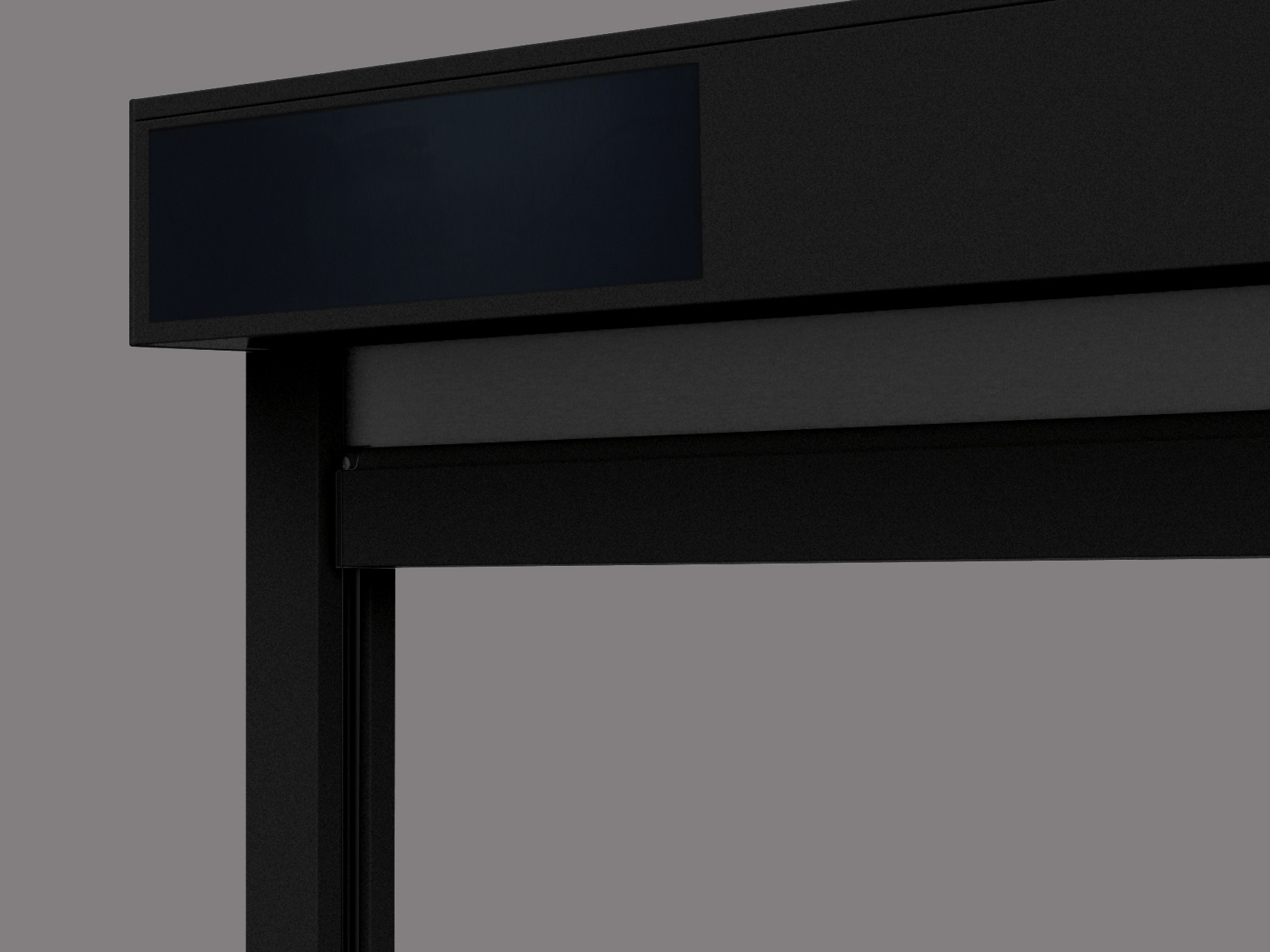 Store vertical extérieur Vinz S noir solaire G sur mesure