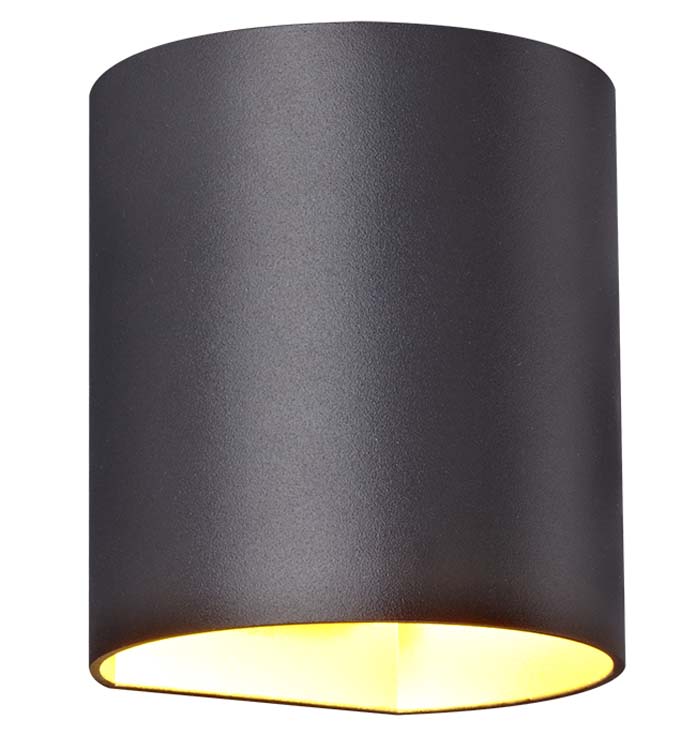 Applique murale Noir/Or G9 MAX 40W IP20
