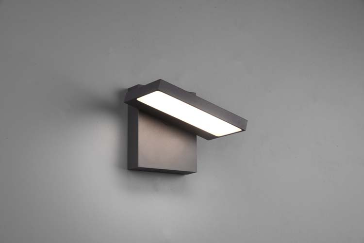 Wandlamp Buiten Antraciet 8W  1000LM 3000K