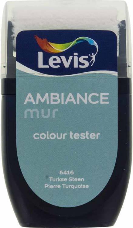 Levis Ambiance testeur peinture mat 30ml pierre turquoise