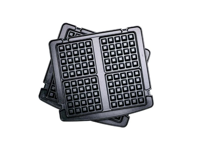 Plaques à gaufres pour grill de contact Greenpan sans PFAS noir 40x34cm