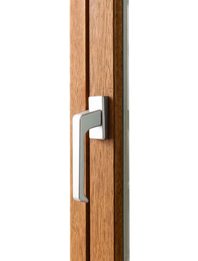 Draairaam 2-vleugel Trae Meranti hout 55mm naturel B1600xH1400mm rechts opendraaiend