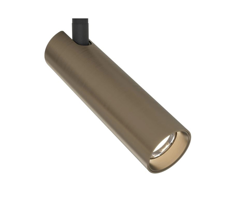 Opbouwspot - zwart/brons - 30x5x16cm - LED - 2x5W - 2700/4000/6500K