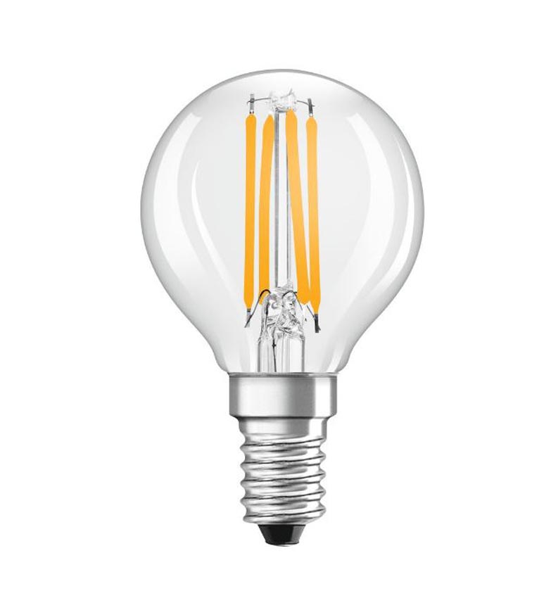Lampe LED Osram - E14 - Blanche - Ø4,5x7,7cm - 1x4W - 470lm - 2700K - 1 pièce