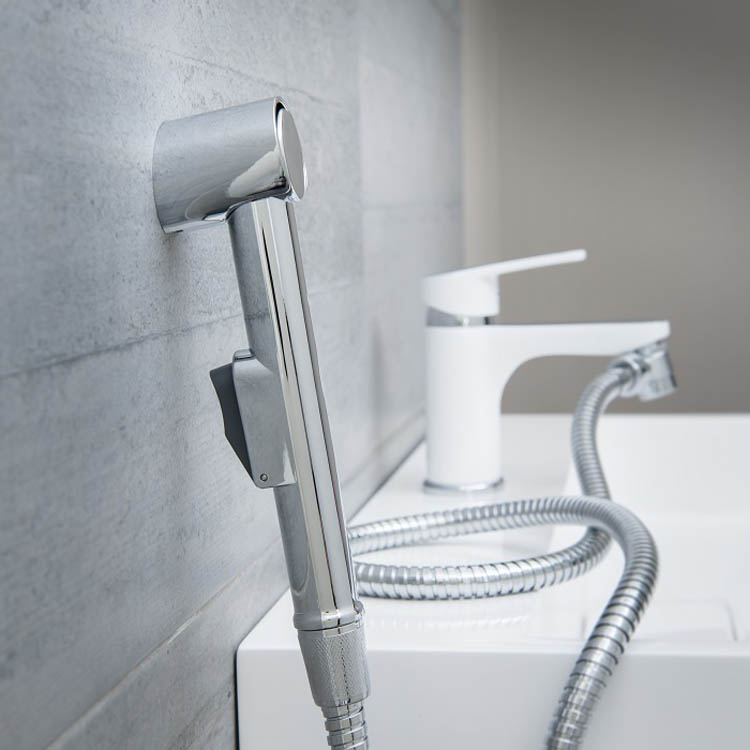 Douchette à main pour robinet de lavabo chrome Douchette à main pour robinet de lavabo chrome