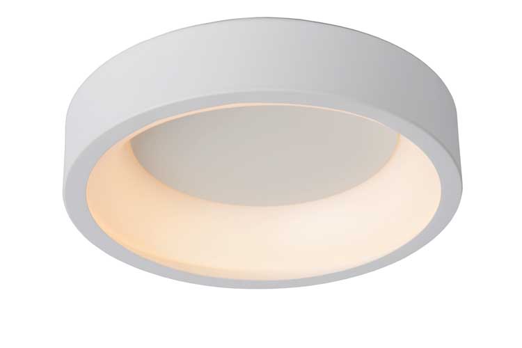Lucide TALOWE LED - Plafonnière - Ø 30 cm - LED Dimb. - 1x20W 3000K - Wit