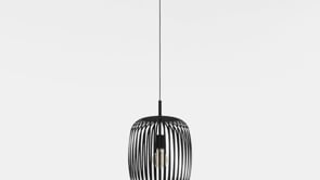 Lampe suspendue Roma E27 noir Lampe suspendue Roma E27 noir