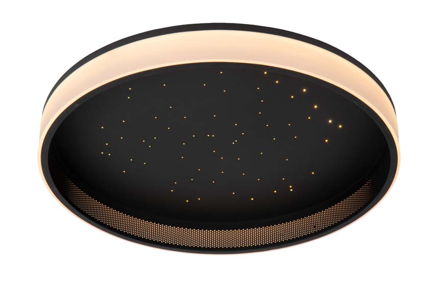 Plafondlamp - zwart - Ø40cm - dimbaar - LED 40W - 2500K/3000K