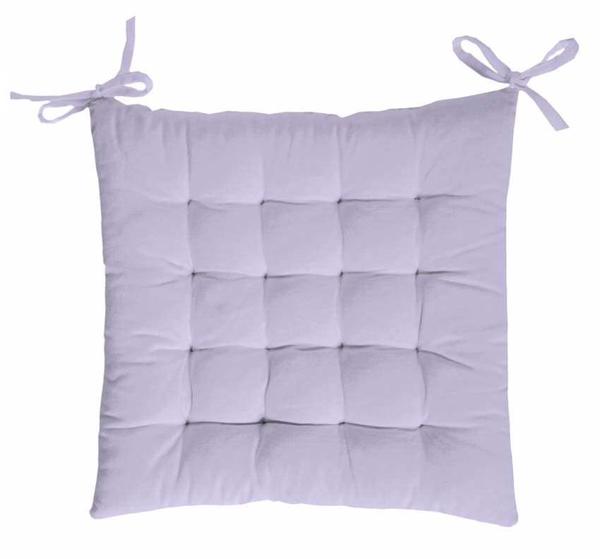Coussin lilas 40x40cm