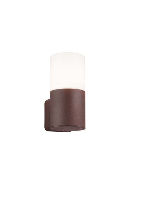 Wandlamp roest E27 H17cm