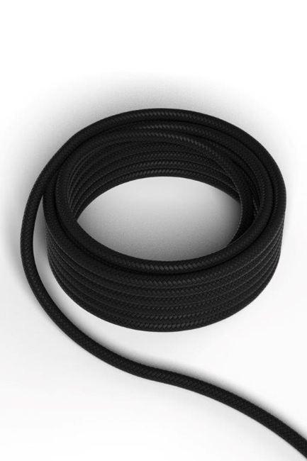 Kabel 2x0.75mm2 3m zwart max 250V-60W
