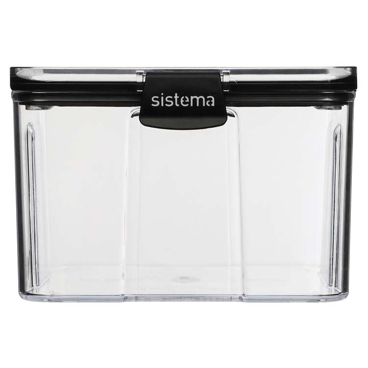 Boîte de rangement Sistema ultra noire 1.4 L