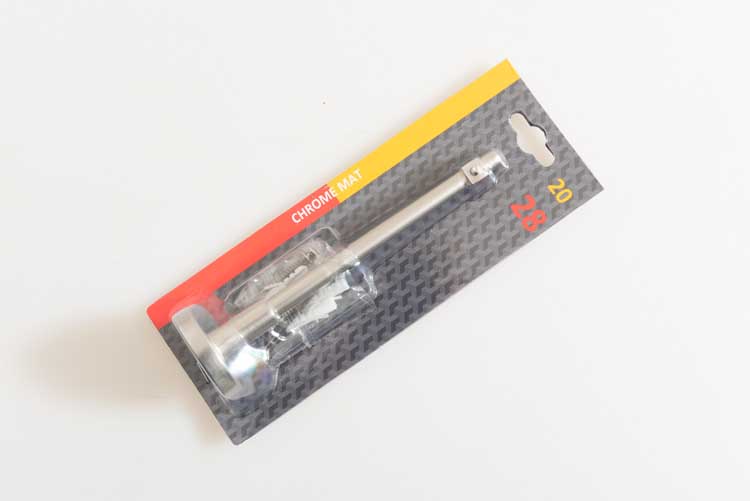 Regelbare muursteun jo20/28 chroom mat
