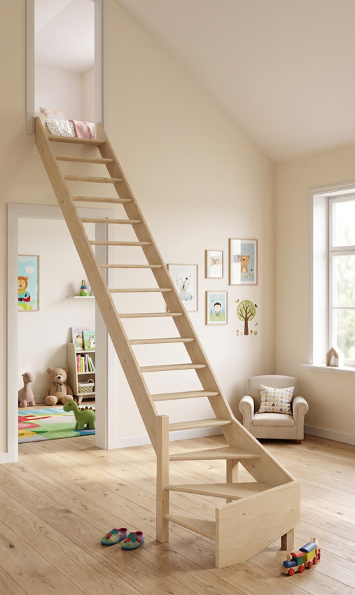 Molenaarstrap Bonn Evolution medium met kwartslag links onder H340xB70cm