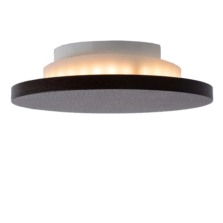 Applique murale - Ø 14 cm - LED - 1x5W 3000K - Brun