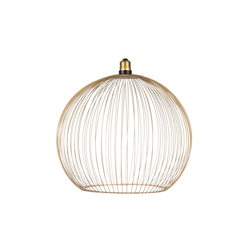 LED lamp floating Filo - E27 - zand - Ø30cm - dimbaar - 6W - 390lm - 2200K - globe