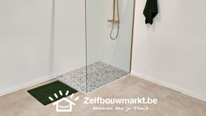 Receveur de douche Moby SMC aspect terrazzo 140x90cm Receveur de douche Moby SMC aspect terrazzo 140x90cm