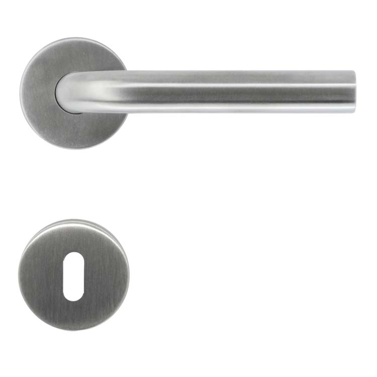 Poignée de porte eco lucera 19mm rosace barbe