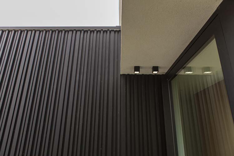 Buitenverlichting plafonnier led donkergrijs 750 lumen