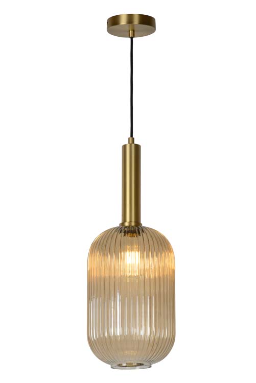Lucide MALOTO - Suspension - Ø 20 cm - E27 - Ambre Lucide MALOTO - Suspension - Ø 20 cm - E27 - Ambre