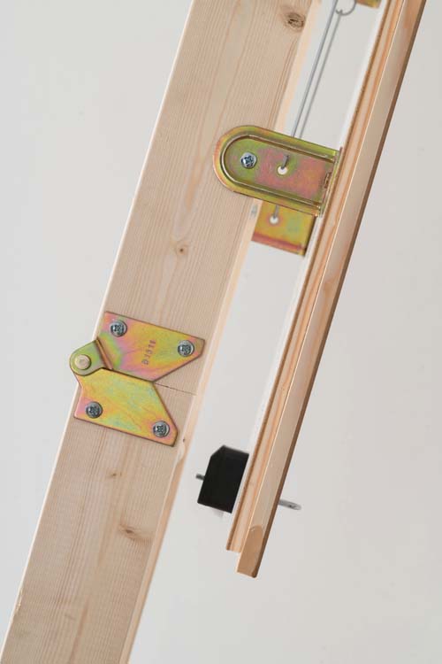 Escalier escamontable Soral en pin 140x70cm