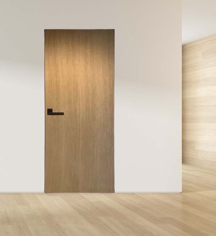 Bloc-porte Xinnix X40 Kit + panneau de porte placage chêne 78x201.5cm