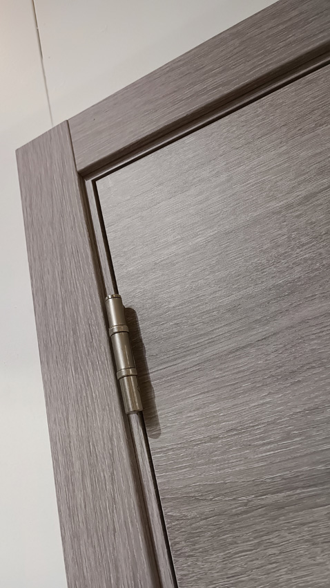 Complete binnendeur S61 Ardenne grijs 201,5x83cm tubespaan omkeerbaar + deurkast 16,5cm