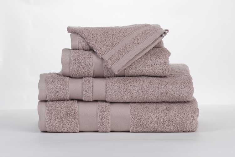 Cosibel set de serviettes rose 2 personnes