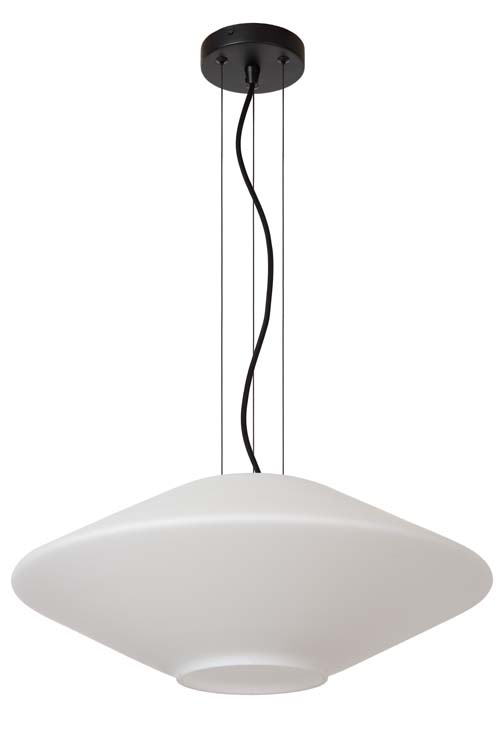 Lucide TREVOR - Hanglamp - Ø 50 cm - 1xE27 - Opaal