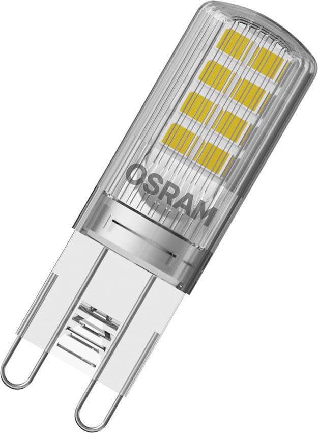 LED lamp - G9 - Transparant - Ø1,4cm - Niet dimbaar - 2,6W - 320lm - 2700K - 3 stuks