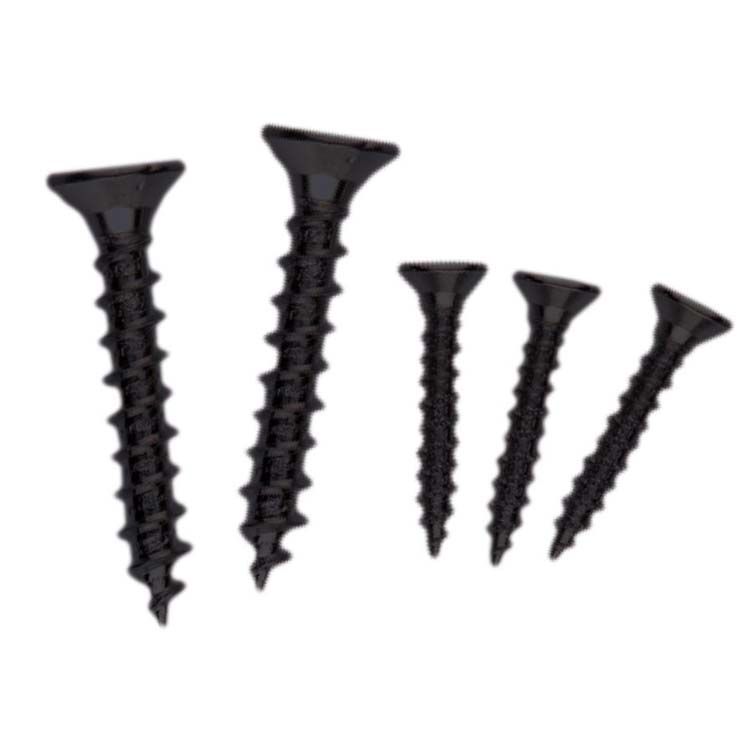 Set de vis pour serrure AGB noir